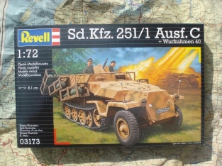 REV03173  Sd.Kfz.251/1 Ausf.C + Wurfrahmen 40